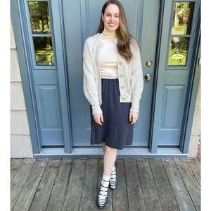 Mimu maxi steel skirt